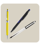 Bolígrafos con puntero tactil